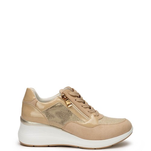 G2129BE Γυναικείο Casual ADAM'S SHOES Μπεζ