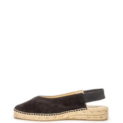 G2144B Γυναικεία Εσπαντρίγια-Slingback FLAMENCO Μαύρο