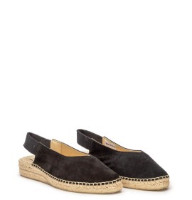 G2144B Γυναικεία Εσπαντρίγια-Slingback FLAMENCO Μαύρο