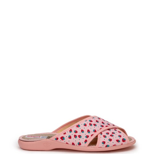G2145P Γυναικεία Παντόφλα ADAM'S SHOES Ροζ