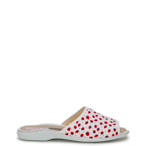 G2146W Γυναικεία Παντόφλα ADAM'S SHOES Λευκό