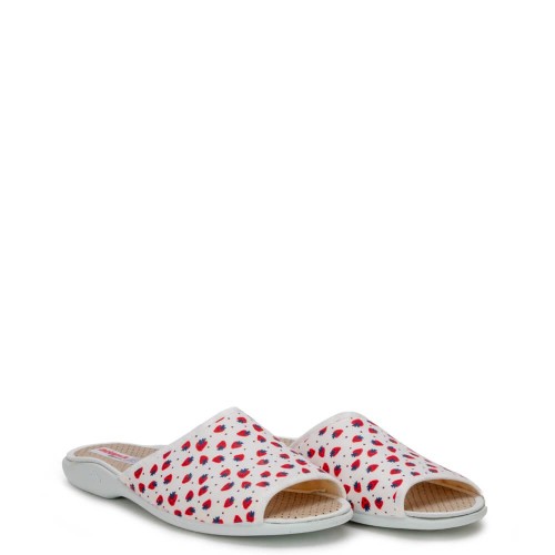 G2146W Γυναικεία Παντόφλα ADAM'S SHOES Λευκό