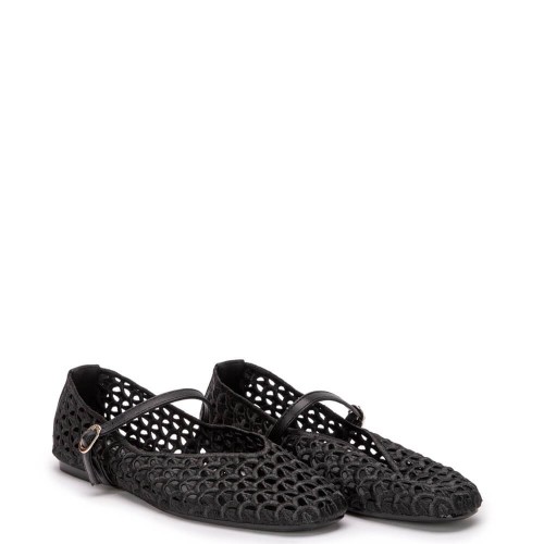 G2156B Γυναικεία Μπαλαρίνα ADAM'S SHOES Μαύρο