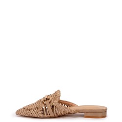 G2157P Γυναικεία Παντόφλα Mule ADAM'S SHOES Πούρο