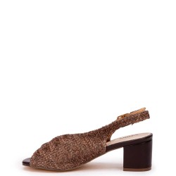 G2162BR Γυναικείο Πέδιλο ADAM'S SHOES Καφέ