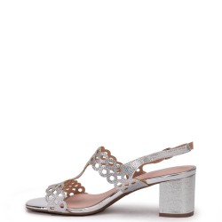 G2163S Γυναικείο Πέδιλο ADAM'S SHOES Ασημί