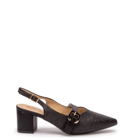 G2164B Γυναικείο Slingback ZAK SHOES Μαύρο