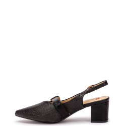 G2164B Γυναικείο Slingback ZAK SHOES Μαύρο G2164B Γυναικείο Slingback ZAK SHOES Μαύρο