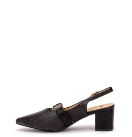G2164B Γυναικείο Slingback ZAK SHOES Μαύρο