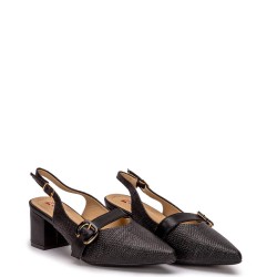 G2164B Γυναικείο Slingback ZAK SHOES Μαύρο G2164B Γυναικείο Slingback ZAK SHOES Μαύρο