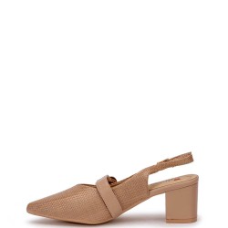 G2164BE Γυναικείο Slingback ZAK SHOES Μπεζ G2164BE Γυναικείο Slingback ZAK SHOES Μπεζ