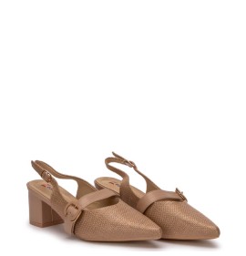G2164BE Γυναικείο Slingback ZAK SHOES Μπεζ