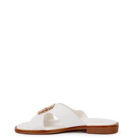 G2169W Γυναικεία Παντόφλα ADAM'S SHOES Λευκό