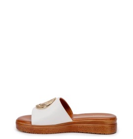 G2170W Γυναικεία Παντόφλα ADAM'S SHOES Λευκό