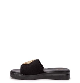 G2171B Γυναικεία Παντόφλα ADAM'S SHOES Μαύρο