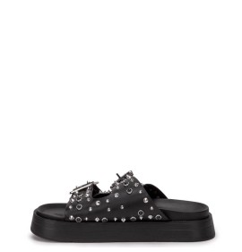 G2173B Γυναικεία Παντόφλα ADAM'S SHOES Μαύρο