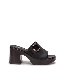G2174B Γυναικεία Παντόφλα ZAK SHOES Μαύρο