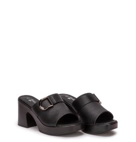 G2174B Γυναικεία Παντόφλα ZAK SHOES Μαύρο
