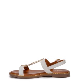 G2175W Γυναικείο Πέδιλο ADAM'S SHOES Λευκό