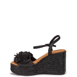 G2176B Γυναικεία Πλατφόρμα ADAM'S SHOES Μαύρο