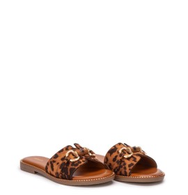G2179L Γυναικεία Παντόφλα ADAM'S SHOES Animal Print
