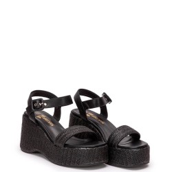 G2180B Γυναικεία Πλατφόρμα ZAK SHOES Μαύρο