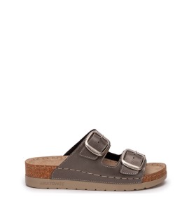 G2204DS Γυναικεία Ανατομική Παντόφλα COMFORT WAY Ατσαλί