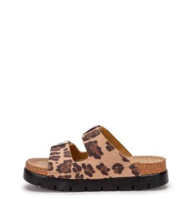 G2206L Γυναικεία Ανατομική Παντόφλα COMFORT WAY Animal Print
