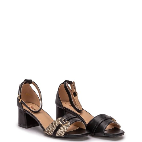 G2217B Γυναικείο Πέδιλο ZAK SHOES Μαύρο
