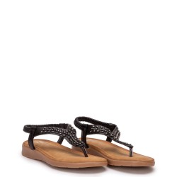 G2218B Γυναικείο Πέδιλο ZAK SHOES Μαύρο