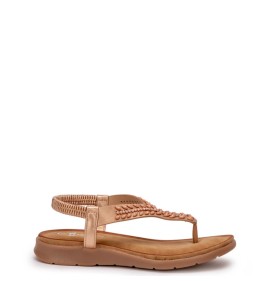 G2218BR Γυναικείο Πέδιλο ZAK SHOES Μπρονζέ