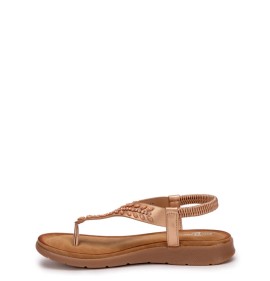 G2218BR Γυναικείο Πέδιλο ZAK SHOES Μπρονζέ
