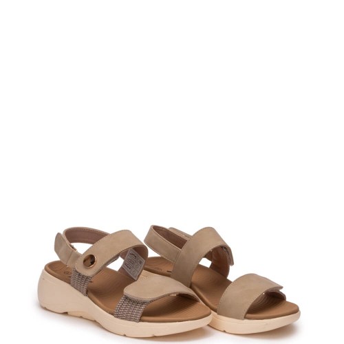 G2228BE Γυναικείο Πέδιλο ZAK SHOES Μπεζ