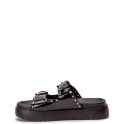 G2235B Γυναικεία Παντόφλα Flatform ZAK SHOES Μαύρο