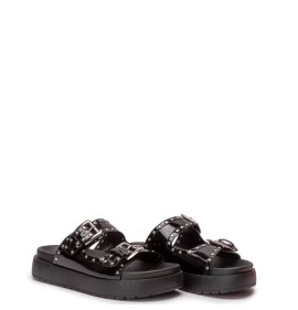 G2235B Γυναικεία Παντόφλα Flatform ZAK SHOES Μαύρο
