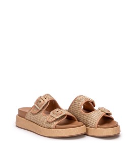 G2236BE Γυναικεία Παντόφλα Flatform ZAK SHOES Μπεζ