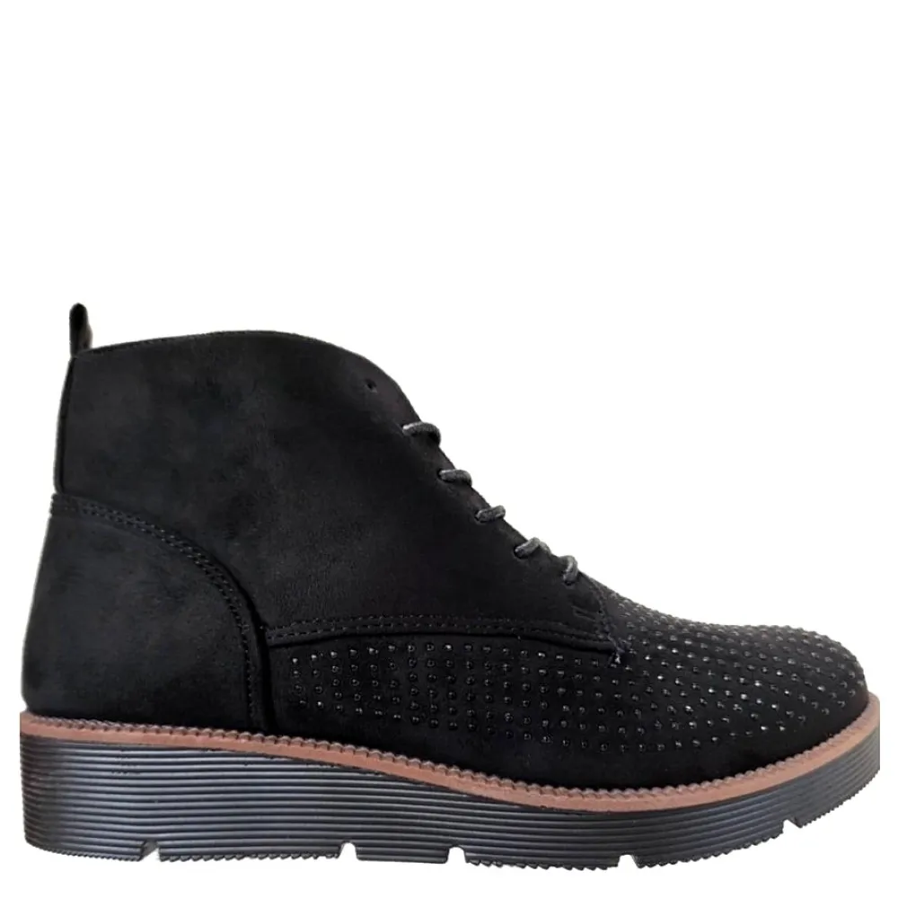 G6947B Γυναικείο Μποτάκι BLONDIE Μαύρο G6947B Γυναικείο Μποτάκι BLONDIE Μαύρο