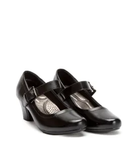 G6950B Ανατομική Γόβα Μπαρέτα BLONDIE Μαύρο