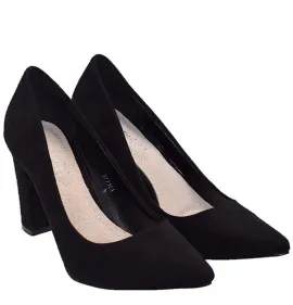 G7125B Γυναικεία Γόβα Ανατομική BLONDIE Μαύρο