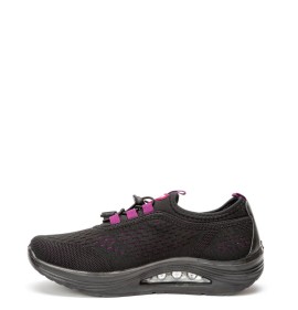 G7149BP Γυναικείο Αερόσολο Sneakers BC Μαύρο-Μωβ G7149BP Γυναικείο Αερόσολο Sneakers BC Μαύρο-Μωβ