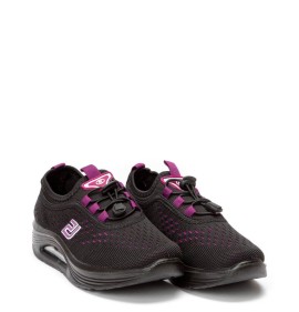 G7149BP Γυναικείο Αερόσολο Sneakers BC Μαύρο-Μωβ G7149BP Γυναικείο Αερόσολο Sneakers BC Μαύρο-Μωβ