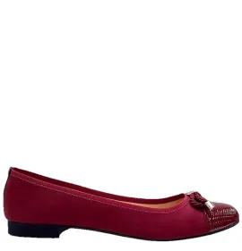 G7202BO Γυναικεία Μπαλαρίνα Υπερμεγέθης Blondie  Μπορντό G7202BO Γυναικεία Μπαλαρίνα Υπερμεγέθης Blondie  Μπορντό