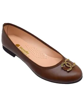 G7249BR Γυναικεία Μπαλαρίνα Υπερμεγέθης Blondie Καφέ G7249BR Γυναικεία Μπαλαρίνα Υπερμεγέθης Blondie Καφέ