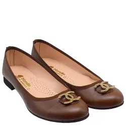 G7249BR Γυναικεία Μπαλαρίνα Υπερμεγέθης Blondie Καφέ G7249BR Γυναικεία Μπαλαρίνα Υπερμεγέθης Blondie Καφέ