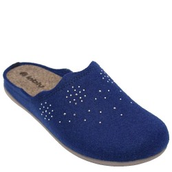 G7278BL Women's Anatomic Slippers INBLU Blue