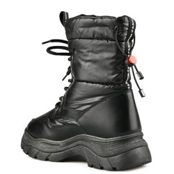 G7300B Women's Apres Boots TENDENZ Black