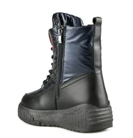 G7304B Γυναικείο Μποτάκι Apres TENDENZ Μπλε