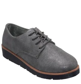 G7332DS Γυναικείο Loafers BLONDIE Ατσαλί G7332DS Γυναικείο Loafers BLONDIE Ατσαλί