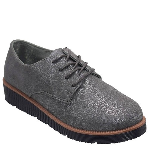 G7332DS Γυναικείο Loafers BLONDIE Ατσαλί G7332DS Γυναικείο Loafers BLONDIE Ατσαλί