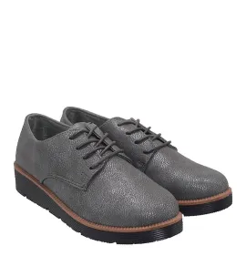 G7332DS Γυναικείο Loafers BLONDIE Ατσαλί G7332DS Γυναικείο Loafers BLONDIE Ατσαλί